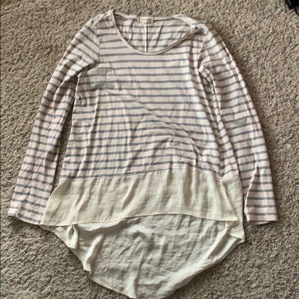 Striped Long Sleeve Tunic